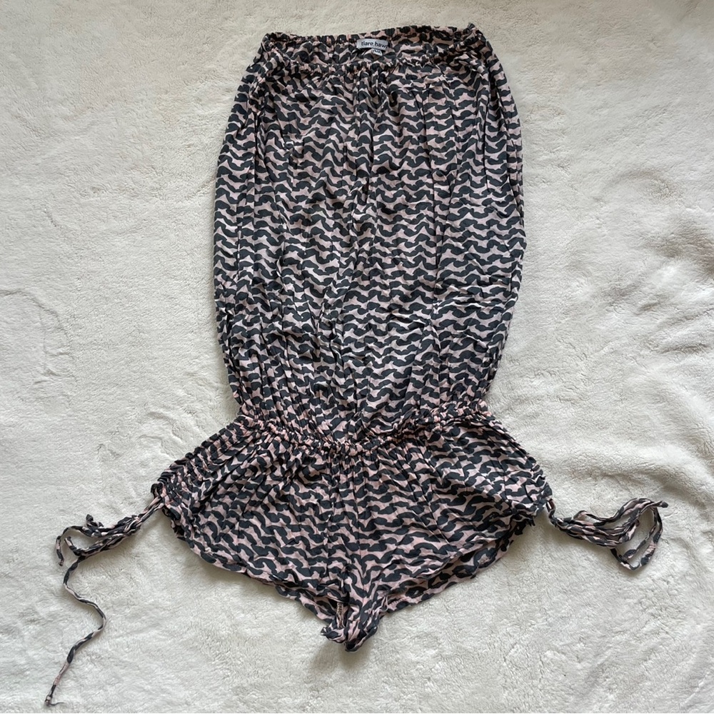 TIARE HAWAII Strapless Romper (S/M)